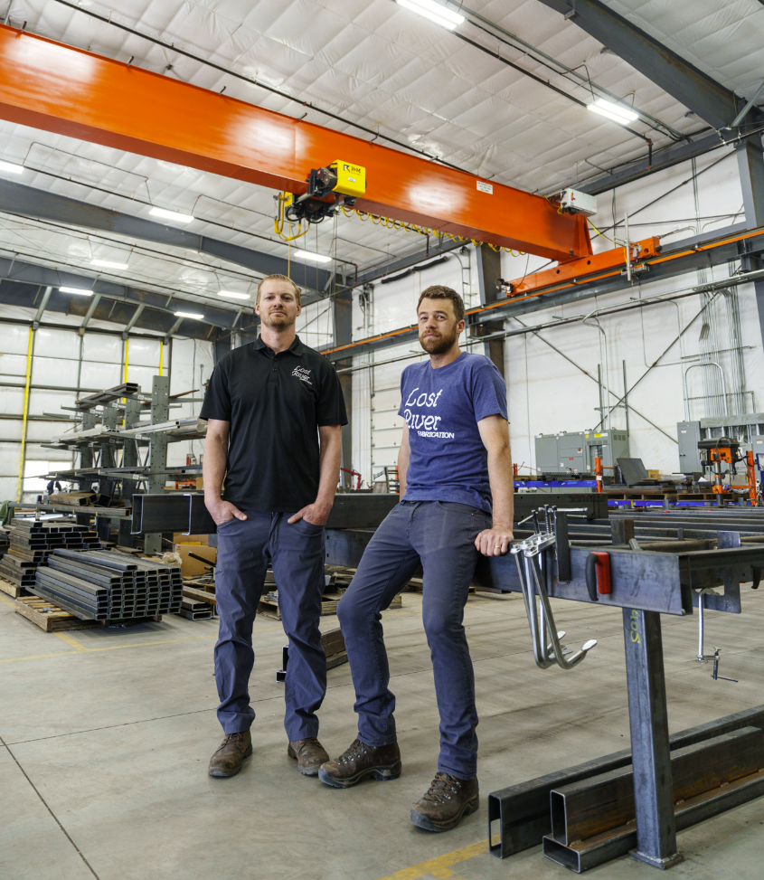 Colin and Brandon, our founders